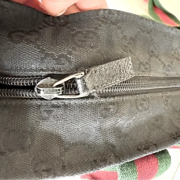 Authentic Gucci black mini canvas tote bag  (Vintage) - Picture 15 of 16